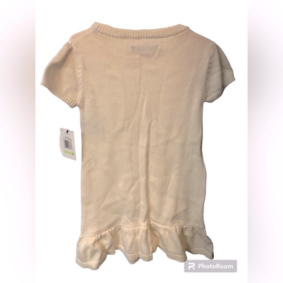 Nautica cream cable detail sweater dress, size 4 - Picture 2 of 7